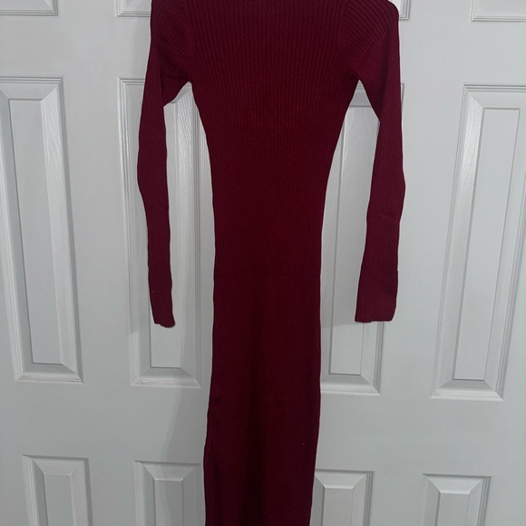 ASOS Maternity Ribbed Knit Sweater Dress - Picture 3 of 4